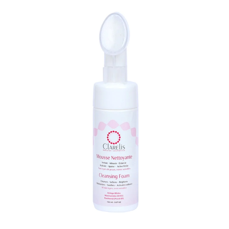 CLARELIS Mousse Nettoyante + Brosse 150ml
