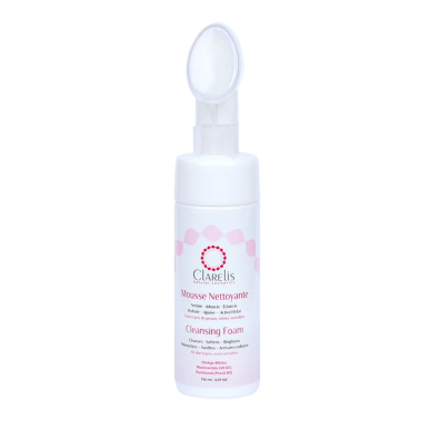 CLARELIS Mousse Nettoyante + Brosse 150ml – Démaquillants, nettoyants visage / Lait, mousse, émulsion | CLARELIS - Visage Tunisi
