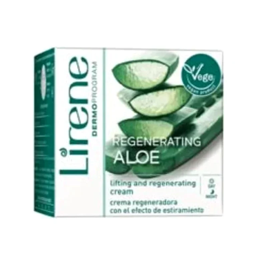 LIRENE Creme Regenerante Aloe Vera 50ml – soins anti-âge et anti-rides / Premières Rides | Lirene - Visage Tunisie | Miral Parap