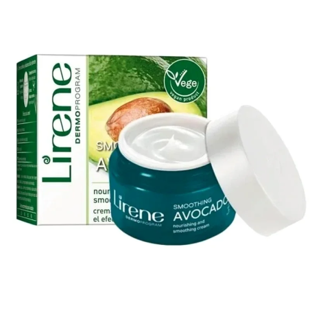 LIRENE Creme Lissante Nourrissante A L’avocat 50ml – soins anti-âge et anti-rides / Premières Rides | Lirene - Visage Tunisie | 