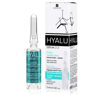 Innoderm Hyalu Sérum 2.3 Contour Yeux 5ml – Yeux et Lèvres / Soins anti-poches et cernes | Innoderm - Visage Tunisie | Miral Par