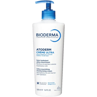 Bioderma Atoderm Creme Ultra 500ml – Soins hydratants et nourrissants / Hydratants peaux sèches | Atoderm - Visage Tunisie | Mir
