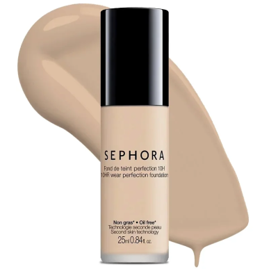 SEPHORA Fond De Teint Perfection 10H 15 CRÈME ABRICOTÉ 25 ml – Maquillage / fond de teint fluide | SEPHORA - Visage Tunisie | Mi