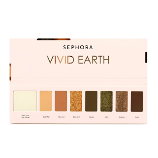 SEPHORA Vivid Earth Palette De 7 Fards A Paupieres Wild Nature – Maquillage | SEPHORA - Visage Tunisie | Miral Parapharmacie