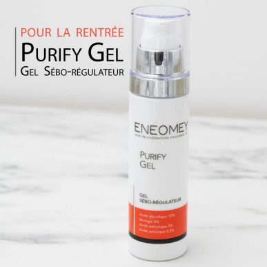 ENEOMEY Purify Gel Sebo-regulateur 30 ml | ENEOMEY - Visage Tunisie | Miral Parapharmacie
