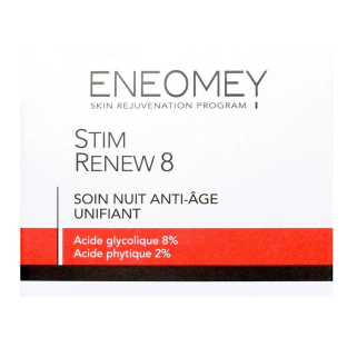 ENEOMEY Stim Renew 8 Soin Nuit Anti-age Unifiant 50 ml | ENEOMEY - Visage Tunisie | Miral Parapharmacie