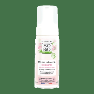 SO BIO Hydra Aloe Vera Mousse Nettoyante Apaisante 150 ml – Démaquillants, nettoyants visage / Lait, mousse, émulsion | SO BiO -