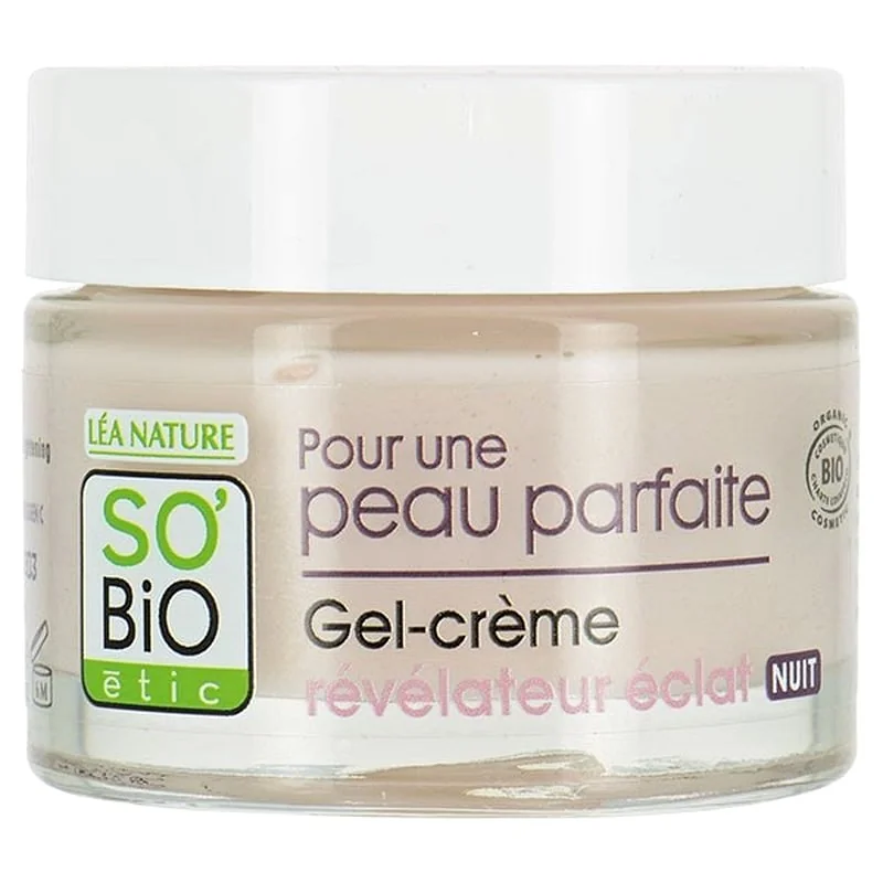 SO BIO Gel-Crème Révélateur Eclat Nuit 50 ml
