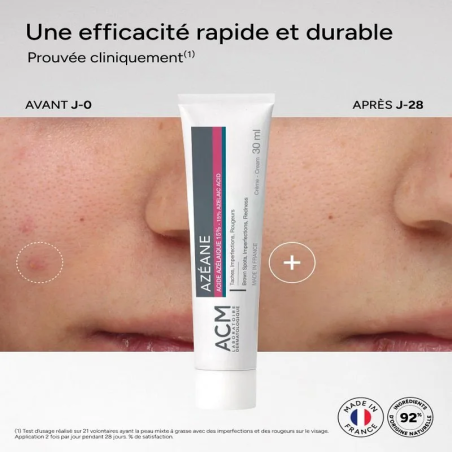 ACM Azéane Creme Acide Azelaique 15% 30 ml