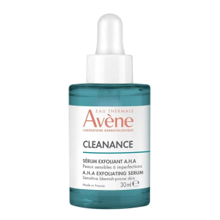 Avene Cleanance Sérum Exfoliant A.H.A 30ml – Serums | AVENE - Visage Tunisie | Miral Parapharmacie