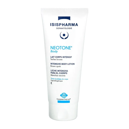 Isispharma Neotone Lait Corps Intensif 100ml – Soins Corps / Lait Hydratant Corps | Isispharma - Corps Tunisie | Miral Parapharm