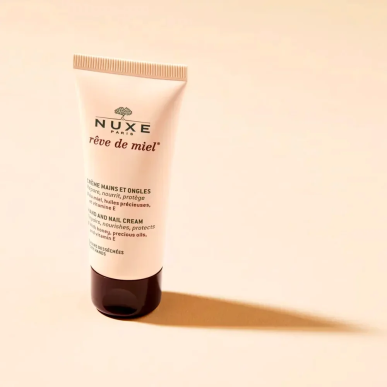 NUXE Rêve de Miel Crème Mains et Ongles 50ml – Soins des mains | NUXE - Corps Tunisie | Miral Parapharmacie