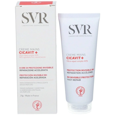 SVR Cicavit+ Crème Mains 75g – Soins des mains | SVR - Corps Tunisie | Miral Parapharmacie