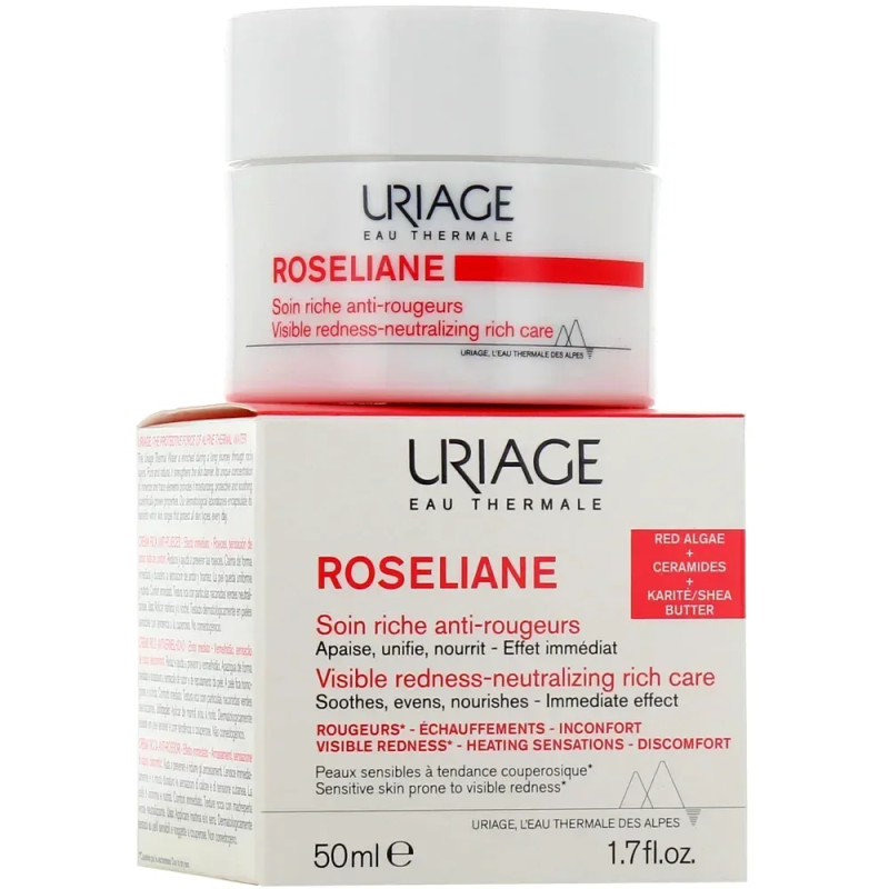 Uriage Roséliane Creme Riche Anti Rougeurs 50ml