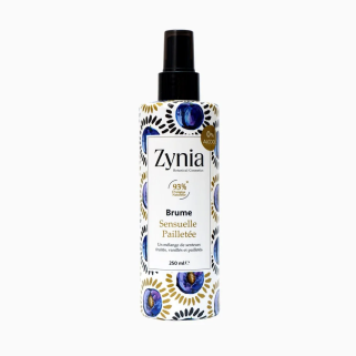 Zynia Brume Parfumée Sensuelle Pailletée 250ml – Parfum | Zynia - Corps Tunisie | Miral Parapharmacie