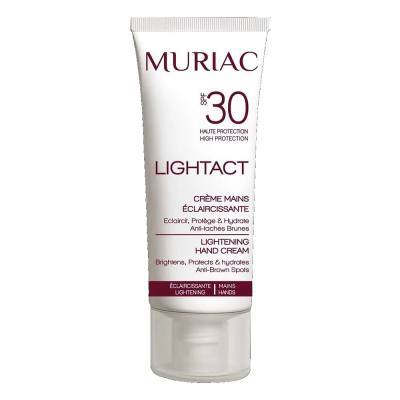 Muriac Lightact Creme Mains Eclaircissante SPF30 30ml