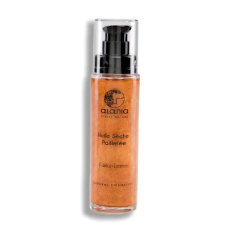 ALANIA Huile Seche Paillete 60ml – Huiles Sèches | ALANIA - Corps Tunisie | Miral Parapharmacie