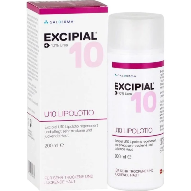 EXCIPIAL U10 Lipolotion 200ml – Soins Corps / Hydratation et Nutrition Corps | EXCIPIAL - Corps Tunisie | Miral Parapharmacie