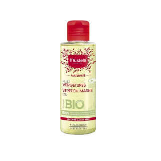 Mustela Huile Vergetures Bio 105ml – Soins spécifiques / Anti vergetures | MUSTELA - Corps Tunisie | Miral Parapharmacie
