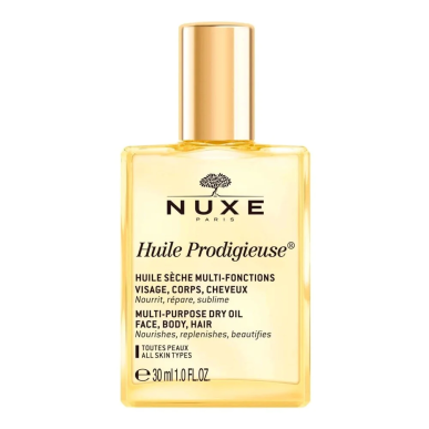 NUXE Huile Prodigieuse 30ml – Huiles Sèches | NUXE - Corps Tunisie | Miral Parapharmacie