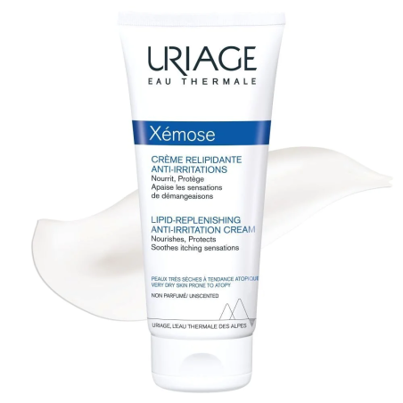 Uriage Xemose Crème Relipidante Anti-Irritations 200ml – Soins Corps / Hydratation et Nutrition Corps | URIAGE - Corps Tunisie |