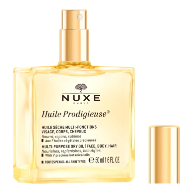 NUXE Huile Prodigieuse 50ml – Huiles Sèches | NUXE - Corps Tunisie | Miral Parapharmacie