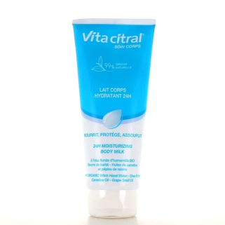 Vita Citral Corps Lait Hydratant Intense 200ml – Soins Corps / Lait Hydratant Corps | VITA CITRAL - Corps Tunisie | Miral Paraph