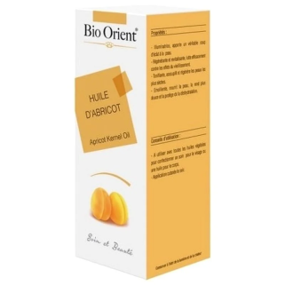 BIO ORIENT Huile D’abricot 10ml – soins anti-âge et anti-rides / Crème peau sèche | BIO ORIENT - Visage Tunisie | Miral Paraphar