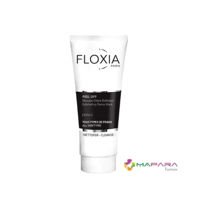 FLOXIA PEEL OFF Masque Détox Exfoliant 40 ml – Soins Corps / Hydratation et Nutrition Corps | FLOXIA - Corps Tunisie | Miral Par