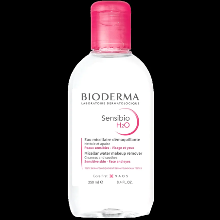BIODERMA Sensibio H2O Eau Micellaire 250ml – Démaquillants, nettoyants visage / Eau micellaire, tonique,  | BIODERMA - Visage Tu