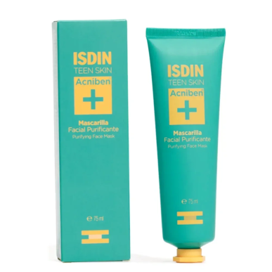 ISDIN Acniben Masque Visage Purifiant 75ml – Masques visage et gommage | Acniben - Visage Tunisie | Miral Parapharmacie