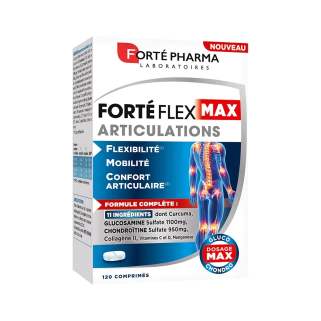 Forté Pharma Forté Flex Max Articulations 120 comprimés – Articulations | FORTE PHARMA - Corps Tunisie | Miral Parapharmacie