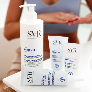 SVR Xérial Psoriasis DM 200ml – Irritations cutanées / Psoriasis et Dermite Séborrhéique | SVR - Corps Tunisie | Miral Parapharm
