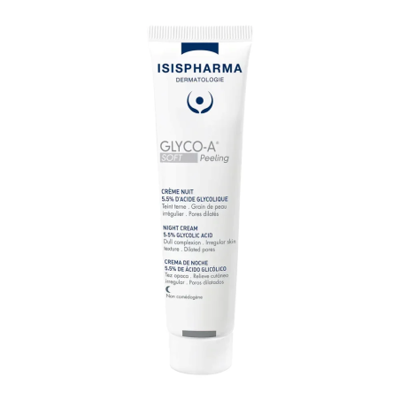 Isispharma Glyco-A Soft Peeling 5.5% Creme Nuit 30ml – Soins Corps / Gommages Exfoliants | Isispharma - Corps Tunisie | Miral Pa