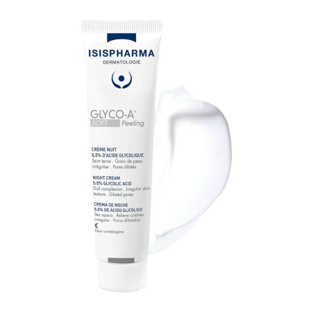Isispharma Glyco-A Soft Peeling 5.5% Creme Nuit 30ml