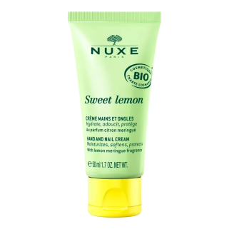 NUXE Sweet Lemon Crème pour Mains et Ongles Hydratante 50ml – Soins des mains | NUXE - Corps Tunisie | Miral Parapharmacie