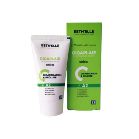 Esthelle Cicaplaie A2 50gr – Soins spécifiques / Crème cicatrisante | ESTHELLE - Corps Tunisie | Miral Parapharmacie