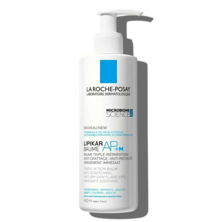 La Roche Posay Lipikar AP+ M Baume Relipidant 400ml – Soins spécifiques / Peaux Squameuses | LA ROCHE POSAY - Corps Tunisie | Mi