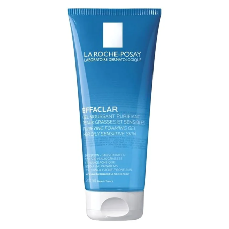 LA ROCHE POSAY Effaclar Gel Moussant Purifiant 200ml – Soins peau grasse, mixte et acné / Nettoyage | LA ROCHE POSAY - Visage Tu