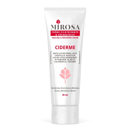 Mirosa Creme Cicatrisante Ciderme 30ml – Soins spécifiques / Crème cicatrisante | Mirosa - Corps Tunisie | Miral Parapharmacie