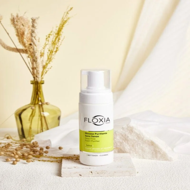 FLOXIA Mousse Puriﬁante Sans Savon peaux sèches et sensibles 150 ml – Soins Corps / Hydratation et Nutrition Corps | FLOXIA - Co