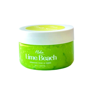 ALOHA Body Scrub Lime Beach 300gr – Soins Corps / Gommages Exfoliants | ALOHA - Corps Tunisie | Miral Parapharmacie