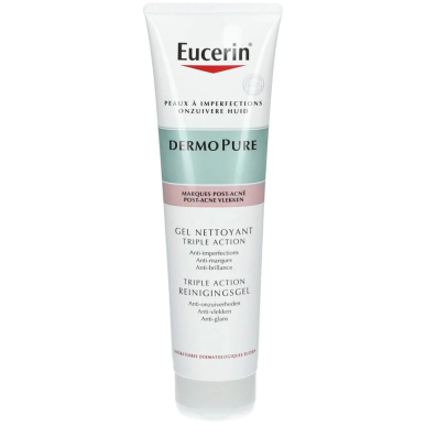Eucerin DermoPure Gel Nettoyant Triple Action 150ml – Démaquillants, nettoyants visage / Gel, crème, huile | DermoPure - Visage 