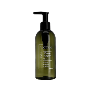 APOTHICA CPA+ Gel Moussant 4% Niacinamide 250ml – Soins peau grasse, mixte et acné / Nettoyage | Apothica - Visage Tunisie | Mir