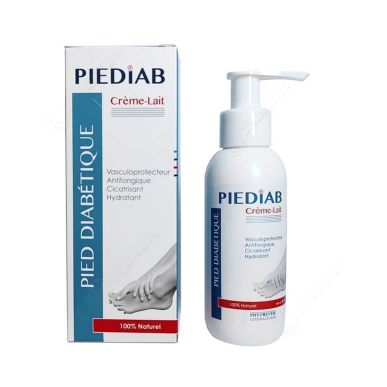Phytoever Piediab Creme Lait Pied Diabetique 100ml – Soins des pieds | Marque de confiance - Corps Tunisie | Miral Parapharmacie