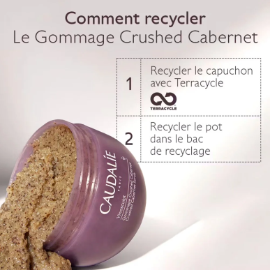 Caudalie Vinosculpt Gommage Crushed Cabernet 250g – Soins Corps / Gommages Exfoliants | Caudalie - Corps Tunisie | Miral Parapha