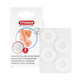 TITANIA Pansements Oignons 8P – 5210 – Soins des pieds | Titania - Corps Tunisie | Miral Parapharmacie