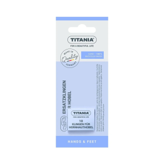 TITANIA Lames de Rechange pour Rabot – 3100/1×10 K