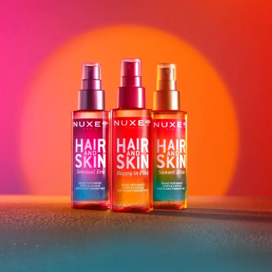 Nuxe Brume Hair and Skin Happy in Pink 100ml – Soins Corps / Brume pour le Corps | NUXE - Corps Tunisie | Miral Parapharmacie