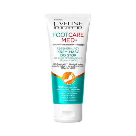 Eveline Footcare Med+ Regenerante Pieds 100ml – Soins des pieds | Eveline - Corps Tunisie | Miral Parapharmacie